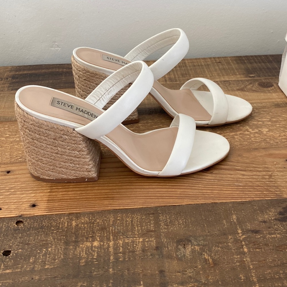 Steven madden espadrille heel